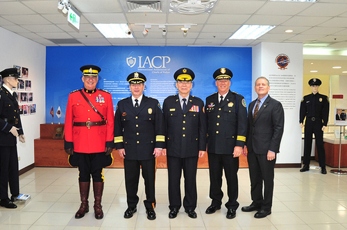 The Opening Ceremony of the IACP Exhibition Area in CPU